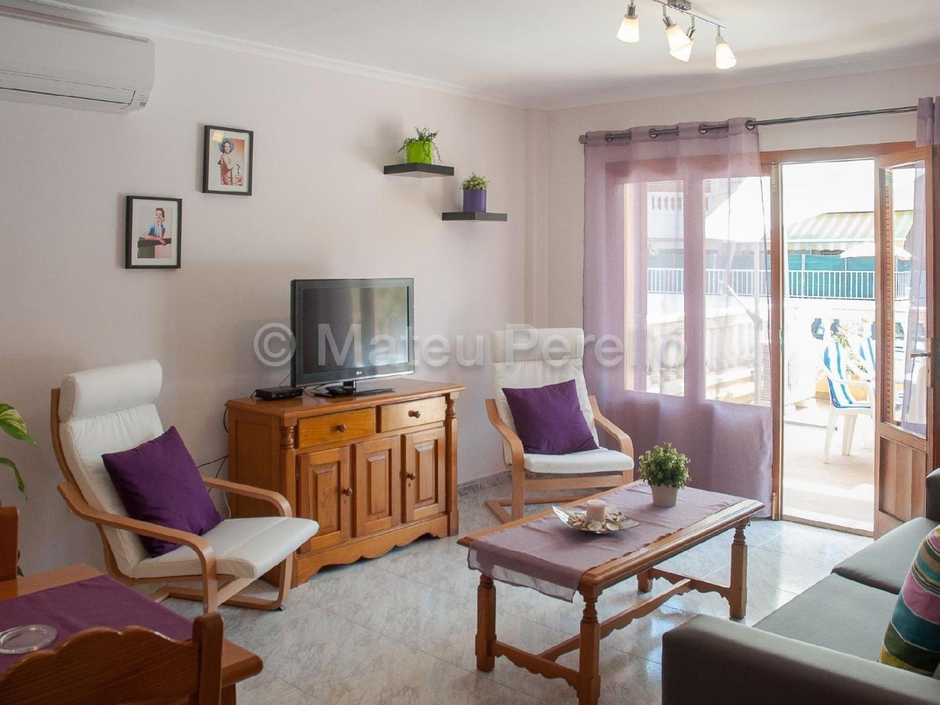 Wohnung In Son Baulo Mit Terrasse, Garten Und Grill Can Picafort  Exterior foto